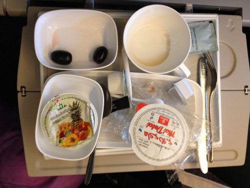 Airline breakfast beauty